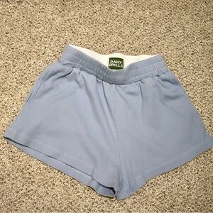 Daily Drills Light Blue Athletic Shorts